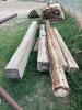 PALLET W/ (7) PIECES OF WOOD - 2