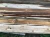 PALLET W/ (7) PIECES OF WOOD - 9