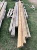 PALLET W/ (7) PIECES OF WOOD - 2