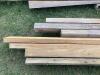 PALLET W/ (7) PIECES OF WOOD - 3
