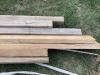 PALLET W/ (7) PIECES OF WOOD - 7