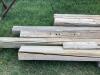 PALLET W/ (6) PIECES OF WOOD - 3