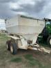 4 ton , tandem axle fertilizer cart broadcaster
