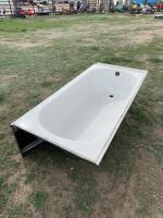 Used bathtub