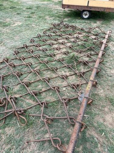 11 foot chain-link drag