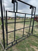 Spring loaded side-by-side Gate