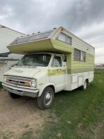 1973 DODGE TIOGA CAMPER VAN