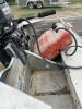 Aluminum fishing boat with motor and trailer - 7