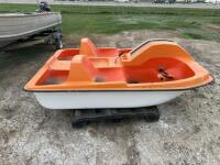 Two seater paddle boat