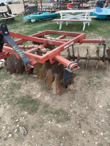 Farm King three point double disc