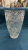 PINWHEEL CRYSTAL VASE - 2