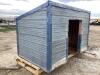 SHED W/ STEEL SHEET 65" X 98" X 61" - 3
