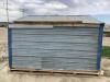 SHED W/ STEEL SHEET 65" X 98" X 61" - 4