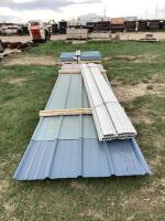 ASSORTED METAL SHEETS & J-TRIM