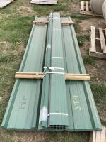 METAL SHEETS 40PCS - 10'2" & (2) 20PCS BUNDLES J-TRIM
