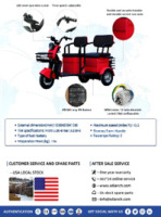 HIGH-END MINI GOLF CART - ELECTRIC - UNASSEMBLED -PURPLE