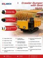 New gasoline powered dump crawler