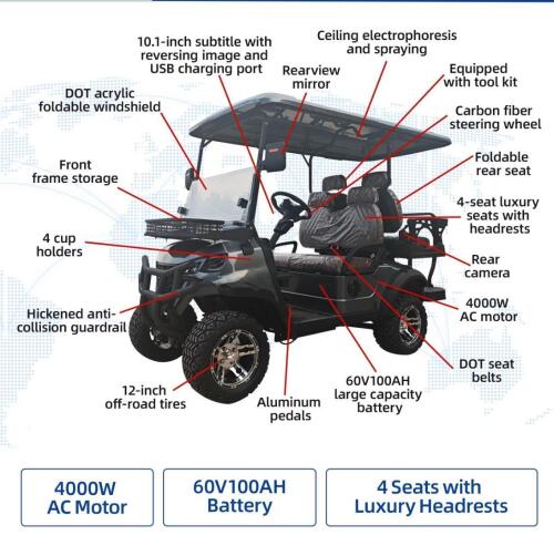 NEW Electric golf cart