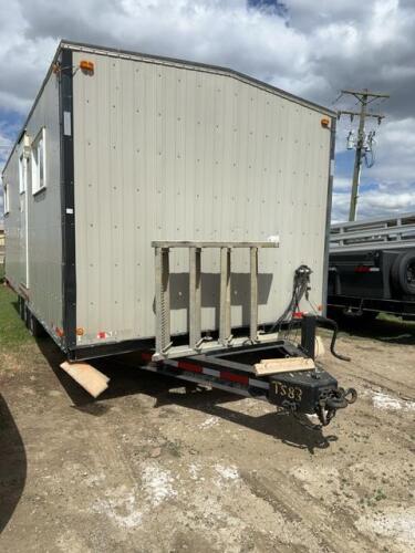 1980 Custom Built Tri-axle Job- Site Trailer w/ living Quarters