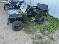 2018 US army mini Jeep