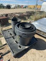 Lift of various size tree pots