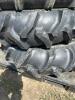 Stack 6 of pivot tires on rims - 2