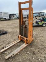 Blue giant electric forklift