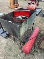 VARSOL WASH TANK / WET GAUGES / SPRAY TANK W/ WAND