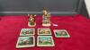 (2) HUMMEL FIGURINES & (5) COASTERS