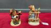 (2) HUMMEL FIGURINES & (5) COASTERS - 2