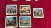 (2) HUMMEL FIGURINES & (5) COASTERS - 3