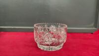 PINWHEEL CRYSTAL BOWL