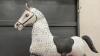 METAL DECOR ROCKING HORSE - 4