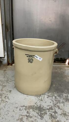 ALBERTA POTTERIES REDCLIFF 10 GAL CROCK
