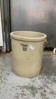 ALBERTA POTTERIES REDCLIFF 10 GAL CROCK