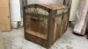 ANTIQUE DOMED WOOD TRUNK - 2