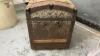 ANTIQUE DOMED WOOD TRUNK - 6