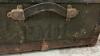 ANTIQUE WOOD TRUNK W/ TRAY - 4