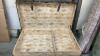 ANTIQUE WOOD TRUNK W/ TRAY - 5