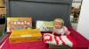(3) BOARD GAMES & CRAWLING DOLL