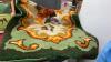 (2) HORSE PICTURES - ONE HAS A CLOCK AND A LATCH HOOK RUG - 4