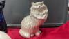 (2) CERAMIC CATS, AND A BLUE MOUNTAIN CAT - 3