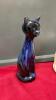 (2) CERAMIC CATS, AND A BLUE MOUNTAIN CAT - 4