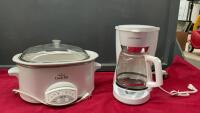 RIVAL CROCKPOT & B&D COFFEE MAKER
