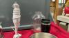 BOX OF MISC KITCHEN ITEMS - SIEVES, GLASS MIXING BOWLS, IMMERSION BLENDER, THERMOS - 3