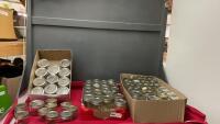 (3) BOXES OF CANNING JARS - PINTS & 1/2 PINTS