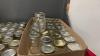 (3) BOXES OF CANNING JARS - PINTS & 1/2 PINTS - 2