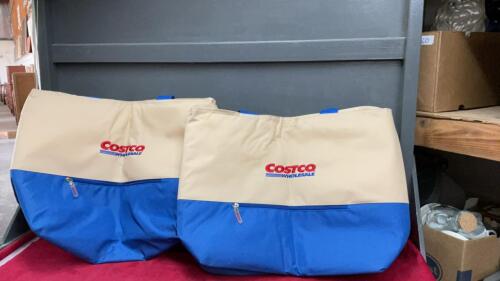 (2) LARGE COSTCO INSULATED BAGS