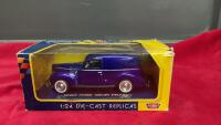 MOTOR MAX DIE CAST 1940 FORD SEDAN DELIVERY TRUCK