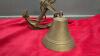 BRASS BELL W/ &ldquo;ANCHOR&rdquo; MOUNTING BRACKET - 2